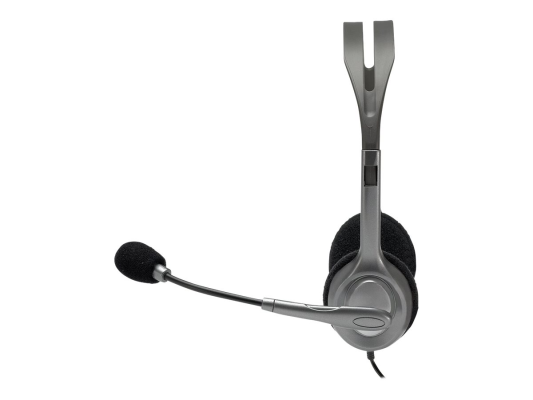 Logitech | LGT-H110 | Stereo headset | Black, Silver