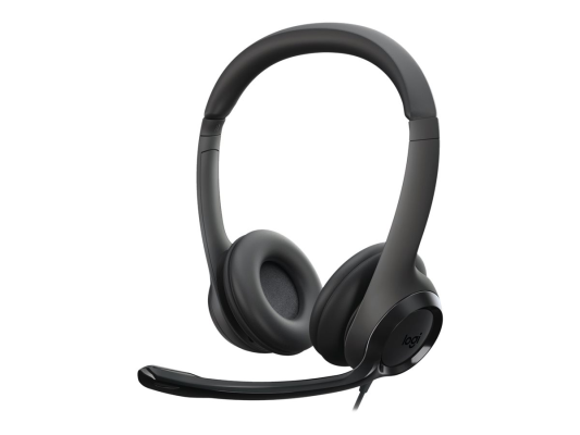 Logitech | Computer headset | H390 | Built-in microphone | USB Type-A | Black