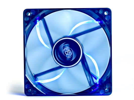 120 mm case ventilation fan, "Wind Blade 120", transparent, hydro bearing,4 LED's | Deepcool