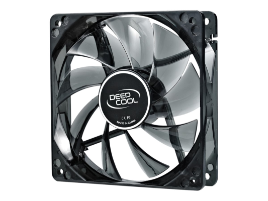 120 mm case ventilation fan, "Wind Blade 120", transparent, hydro bearing,4 LED's | Deepcool