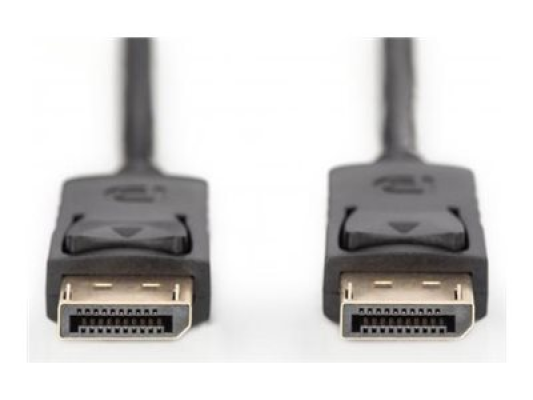 Digitus | DisplayPort Connection Cable | AK-340100-010-S | DP male | DP male | DP to DP | 1 m
