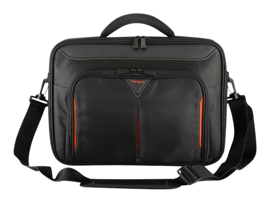 Targus | Classic+ | Fits up to size 15.6 " | Messenger - Briefcase | Black / Red | Shoulder strap