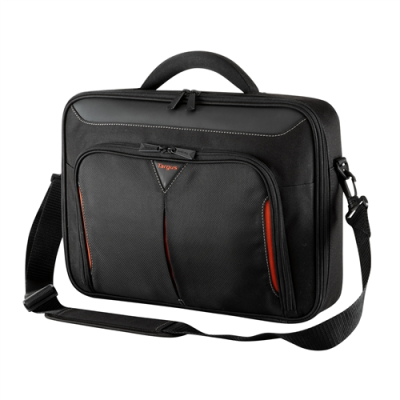 Targus | Classic | Fits up to size 14 " | Messenger - Briefcase | Black / Red | Shoulder strap