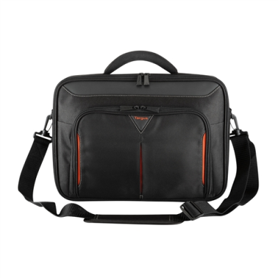Targus | Classic | Fits up to size 14 " | Messenger - Briefcase | Black / Red | Shoulder strap
