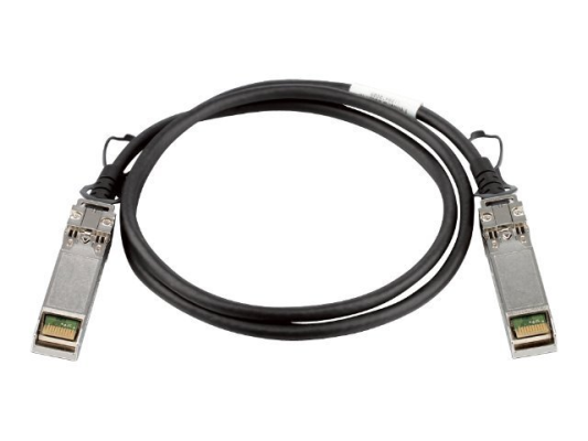 D-Link | DEM-CB100S | SFP+ | Copper | Direct Attach Cable | 10 / 100 / 1000 / 10000 Mbit / s | Maximum transfer distance 1 m | -40 to +85C