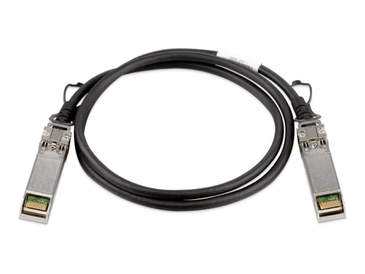 D-Link | DEM-CB100S | SFP+ | Copper | Direct Attach Cable | 10 / 100 / 1000 / 10000 Mbit / s | Maximum transfer distance 1 m | -40 to +85C