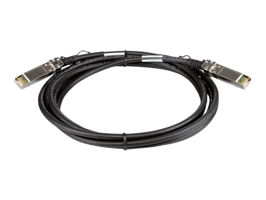 D-Link | DEM-CB300S | SFP+ | Copper | Direct Attach Cable | 10 / 100 / 1000 / 10000 Mbit / s | Maximum transfer distance 3 m | -40 to +85C
