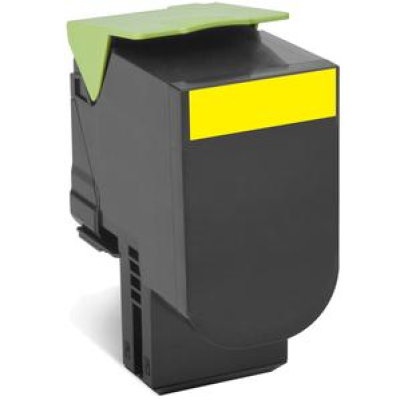 Lexmark 80C2HY0 | 802HYE Yellow High Yield Corporate Cartridge (3k) | Cartridge | Yellow
