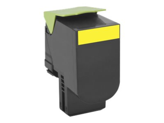 Lexmark 80C2HY0 | 802HYE Yellow High Yield Corporate Cartridge (3k) | Cartridge | Yellow