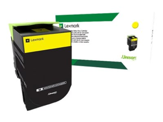 Lexmark 80C2HY0 | 802HYE Yellow High Yield Corporate Cartridge (3k) | Cartridge | Yellow