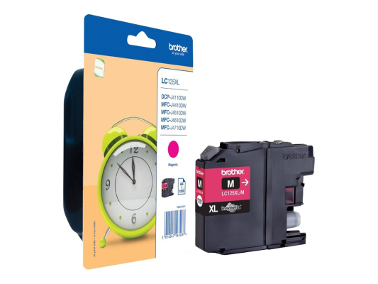 Brother LC125XLM | Ink Cartridge | Magenta