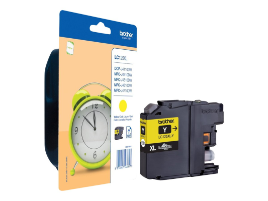 Brother LC125XLY | Ink Cartridge | Yellow