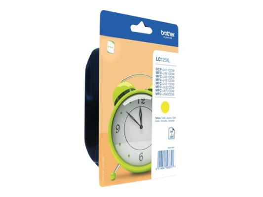 Brother LC125XLY | Ink Cartridge | Yellow