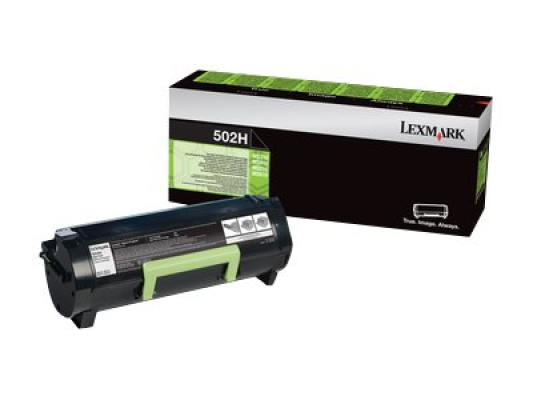 Lexmark 50F2H0E | 502HE High Yield Corporate Cartridge (5k) | Cartridge | Black