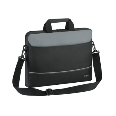 Targus | Intellect | Fits up to size 15.6 " | Messenger - Briefcase | Black / Grey | Shoulder strap