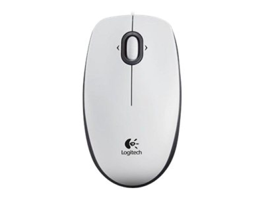 Logitech | B100 | Portable Optical Mouse | White