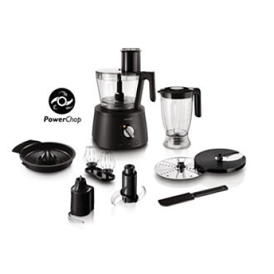 Philips | Avance Collection | Food processor | Food procesor | Bowl capacity 2.2 L | 1000 W | Black