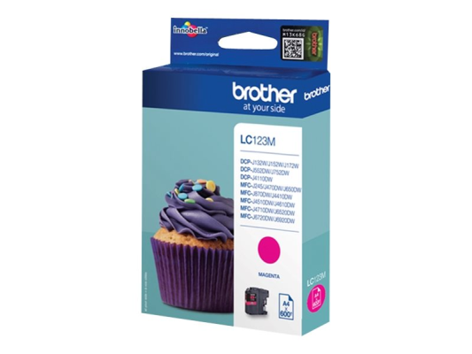 Brother LC123M | Ink Cartridge | Magenta
