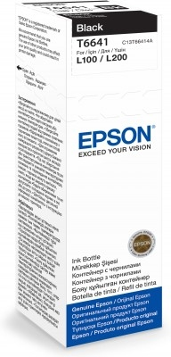 Epson T6641 Ink bottle 70ml | Ink Cartridge | Black