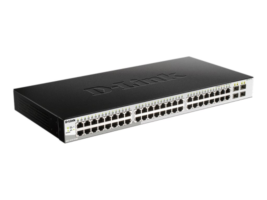 D-Link | Metro Ethernet Switch | DGS-1210-52 / ME | Managed L2 | Rack mountable | Gigabit Ethernet (copper) ports quantity 48 | SFP ports quantity 4 | Power supply type Single | 24 month(s)