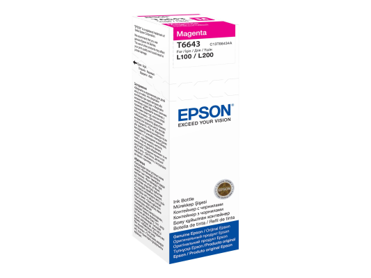 Epson T6643 Ink bottle 70ml | Ink Cartridge | Magenta
