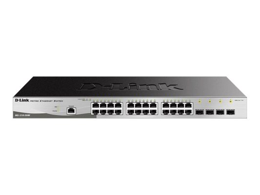 D-Link | Metro Ethernet Switch | DGS-1210-28 / ME | Managed L2 | Rack mountable | Gigabit Ethernet (copper) ports quantity 24 | SFP ports quantity 4 | Power supply type Single | 24 month(s)