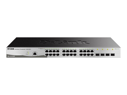 D-Link | Metro Ethernet Switch | DGS-1210-28 / ME | Managed L2 | Rack mountable | Gigabit Ethernet (copper) ports quantity 24 | SFP ports quantity 4 | Power supply type Single | 24 month(s)