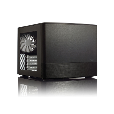 Fractal Design | NODE 804 | Side window | 2 - USB 3.0Audio in / outPower button with LED (white)HDD activity LED (white) | Black | Micro ATX | Power supply included No