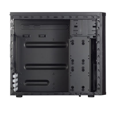 Fractal Design | CORE 1100 | Black | Micro ATX | Power supply included No | ATX PSUs, up to 185mm if a typical-length optical drive is mounted