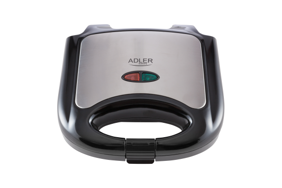Adler | Sandwich maker | AD 3015 | 750 W | Number of plates 1 | Number of pastry 2 | Black