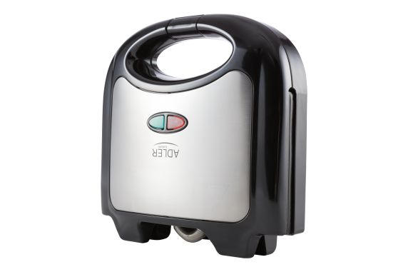 Adler | Sandwich maker | AD 3015 | 750 W | Number of plates 1 | Number of pastry 2 | Black