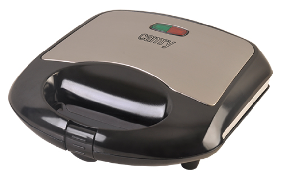 Camry | Waffle maker | CR 3019 | 1000 W | Number of pastry 2 | Belgium | Black