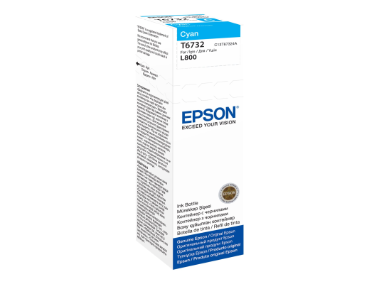 Epson T6732 Ink bottle 70ml | Ink Cartridge | Cyan