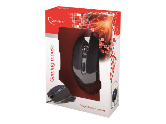 Gembird Gaming mouse, USB, blue | Gembird