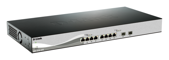 D-Link | Switch | DXS-1210-10TS | Web Management | Desktop | 10 Gbps (RJ-45) ports quantity 8 | SFP+ ports quantity 2 | Power supply type Single | 24 month(s)