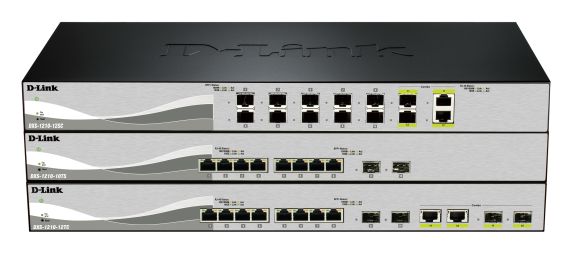 D-Link | Switch | DXS-1210-10TS | Web Management | Desktop | 10 Gbps (RJ-45) ports quantity 8 | SFP+ ports quantity 2 | Power supply type Single | 24 month(s)