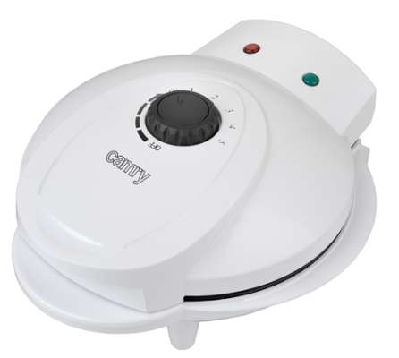 Camry | Waffle maker | CR 3022 | 1000 W | Number of pastry 5 | Heart shaped | White