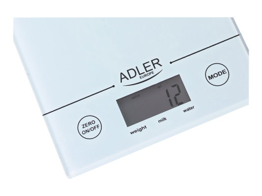 Adler | AD 3138 w | Maximum weight (capacity) 5 kg | White