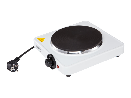 Adler | Free standing table hob | AD 6503 | Number of burners / cooking zones 1 | White | Electric