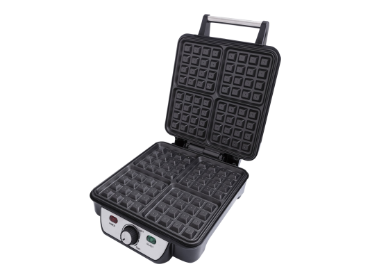 Camry | Waffle maker | CR 3025 | 1150 W | Number of pastry 4 | Belgium | Black / Stainless steel