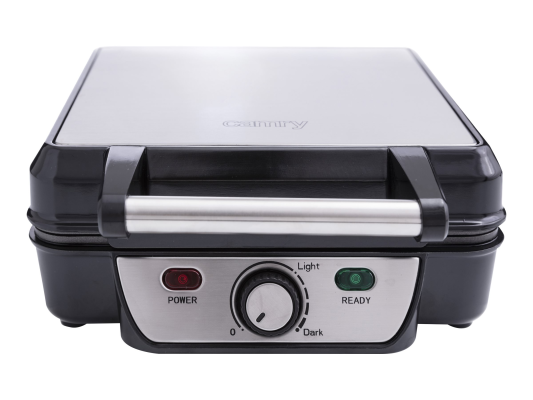 Camry | Waffle maker | CR 3025 | 1150 W | Number of pastry 4 | Belgium | Black / Stainless steel