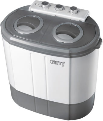 Camry | Washing machine | CR 8052 | Top loading | Washing capacity 3 kg | 1300 RPM | Depth 40 cm | Width 60 cm | White-Grey