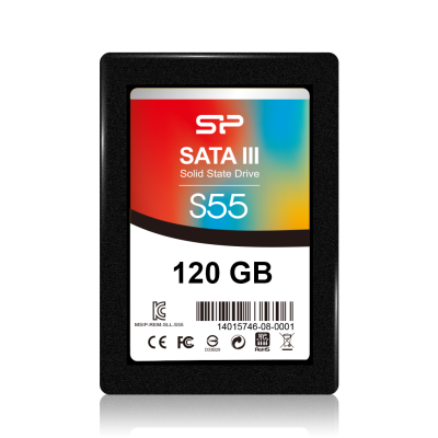 Silicon Power | Slim S55 | 120 GB | Solid-state drive interface SATA | Read speed 550 MB / s | Write speed 420 MB / s