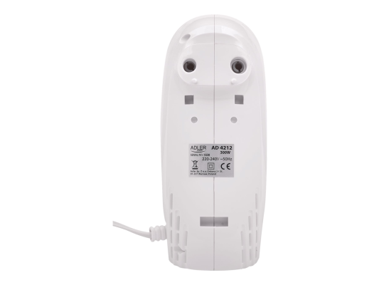 Adler | Mixer | AD 4212 | Hand Mixer | 300 W | Number of speeds 5 | Turbo mode | White