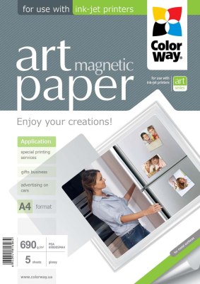 ART Glossy | 690 g / m² | A4 | Magnetic Photo Paper