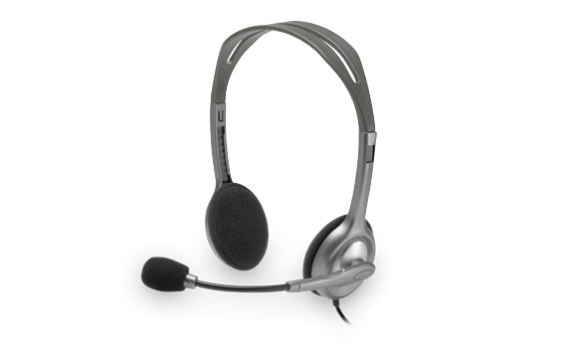 Logitech | Stereo headset | H111 | Built-in microphone | 3.5 mm | Grey