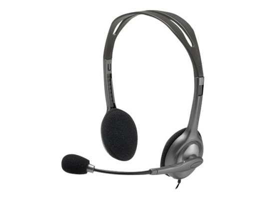 Logitech | Stereo headset | H111 | Built-in microphone | 3.5 mm | Grey