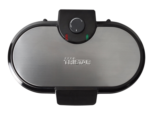 Tristar | Waffle maker | WF-2120 | 1200 W | Number of pastry 10 | Heart shaped | Black
