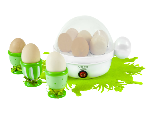 Adler | Egg Boiler | AD 4459 | White | 450 W | Eggs capacity 7