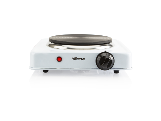 Tristar | Free standing table hob | KP-6185 | Number of burners / cooking zones 1 | Rotary | Black, White | Electric